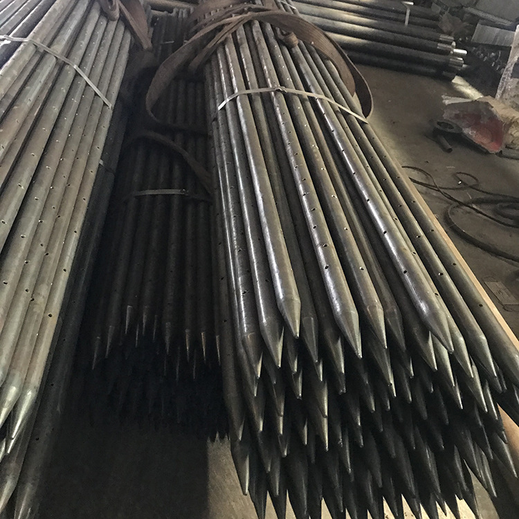 中空注浆锚管 打桩机灌注基础导管 42*2.