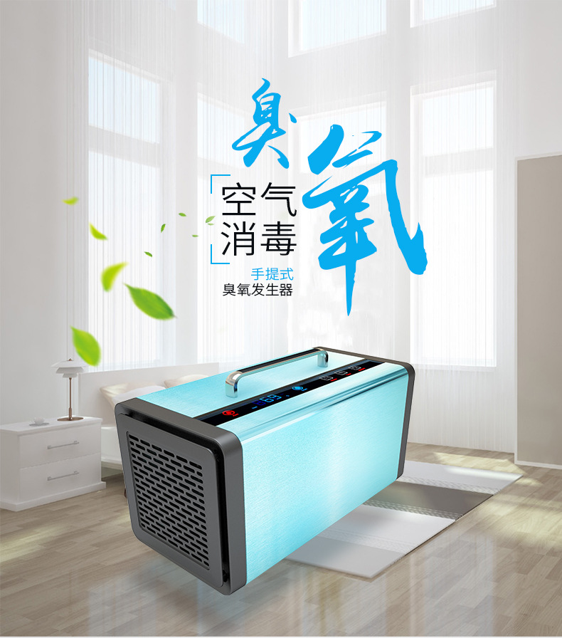 小型家用汽车两用手提便携式臭氧消毒机空气净化器臭氧发生器