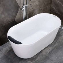 Vjd亚克力双层保温独立式成人家用卫生间小户型水疗专用浴缸浴盆