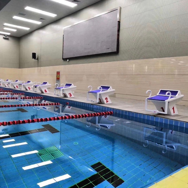 游泳池跳台跳板起跳跳台 跳板跳台不锈钢泳池 起跳台出发304台