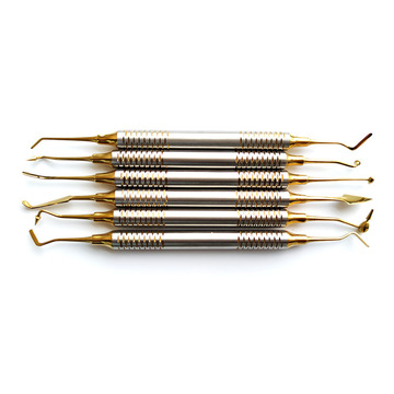 牙科树脂填充器套装齿科美学修复补牙种植填充工具口腔科器械蓝金