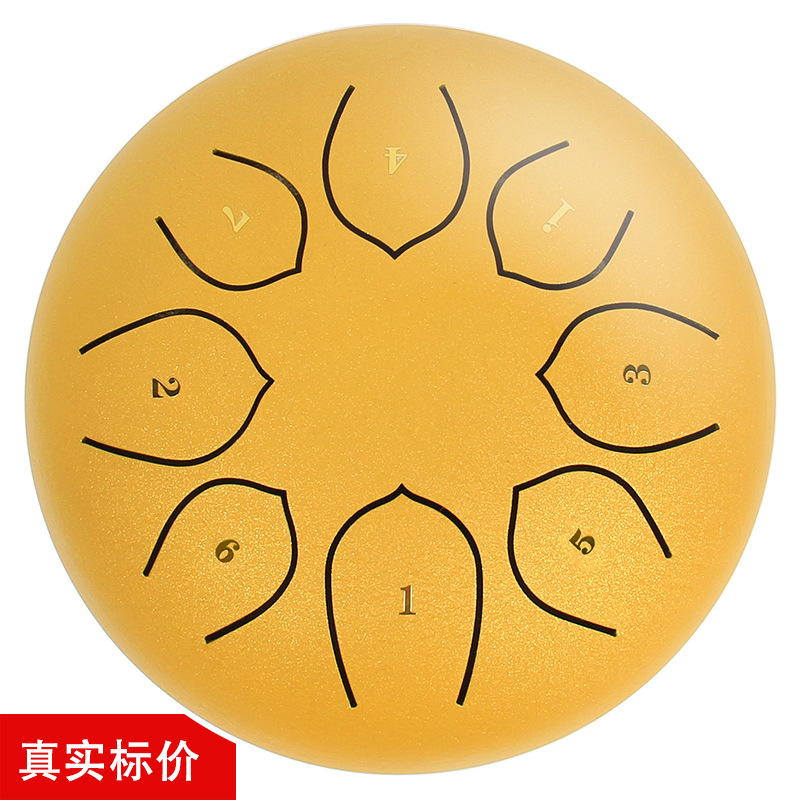 乐器标准音高 6寸8音47全音阶空灵鼓色空鼓梵音鼓忘忧鼓跨境外贸