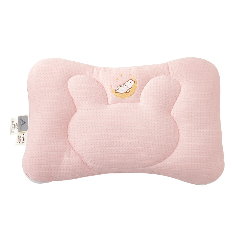 Class A Children's PE Knitted Neck Pillow Cartoon Embroidery Baby Special Pillow Cotton Pillow