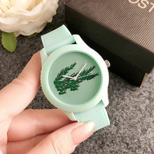批发硅胶手表时尚石英表卡通外贸手表亚马逊跨境鳄鱼运动休闲手表