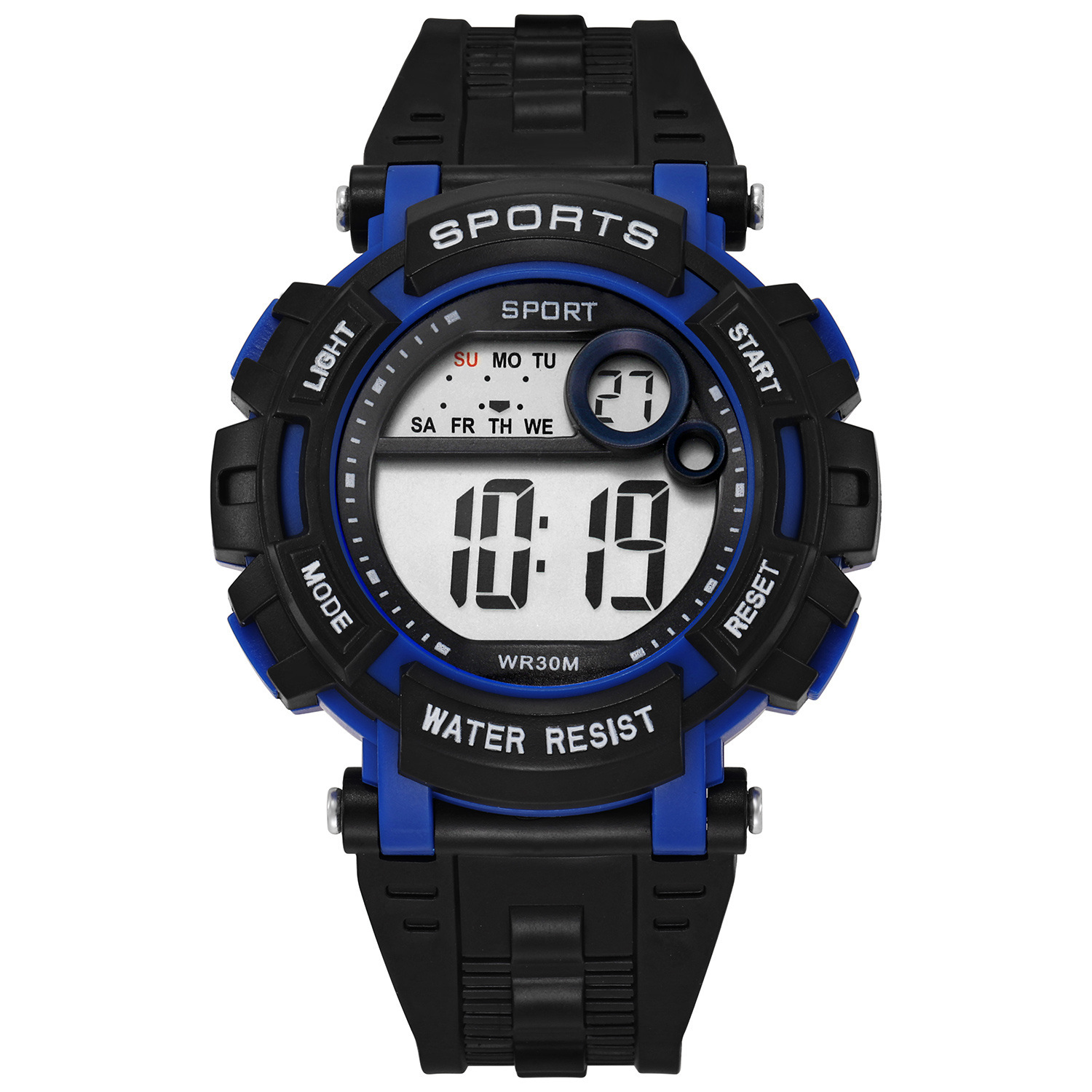 儿童电子手表男青少年初中高中小学生女孩潮流多功能运动夜光闹钟