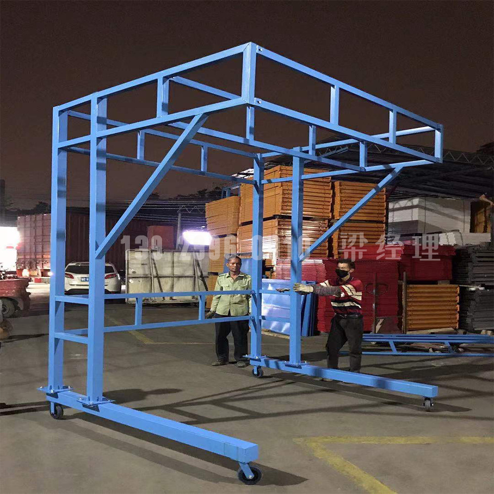 0成交0套户外施工现场组装式钢筋棚小型机械加工棚 标准化钢筋棚 佛山