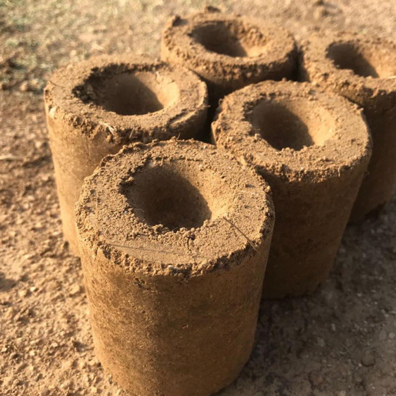 农用植物制钵育苗设备 家用电动小型营养钵制土机 棉花钵打钵机