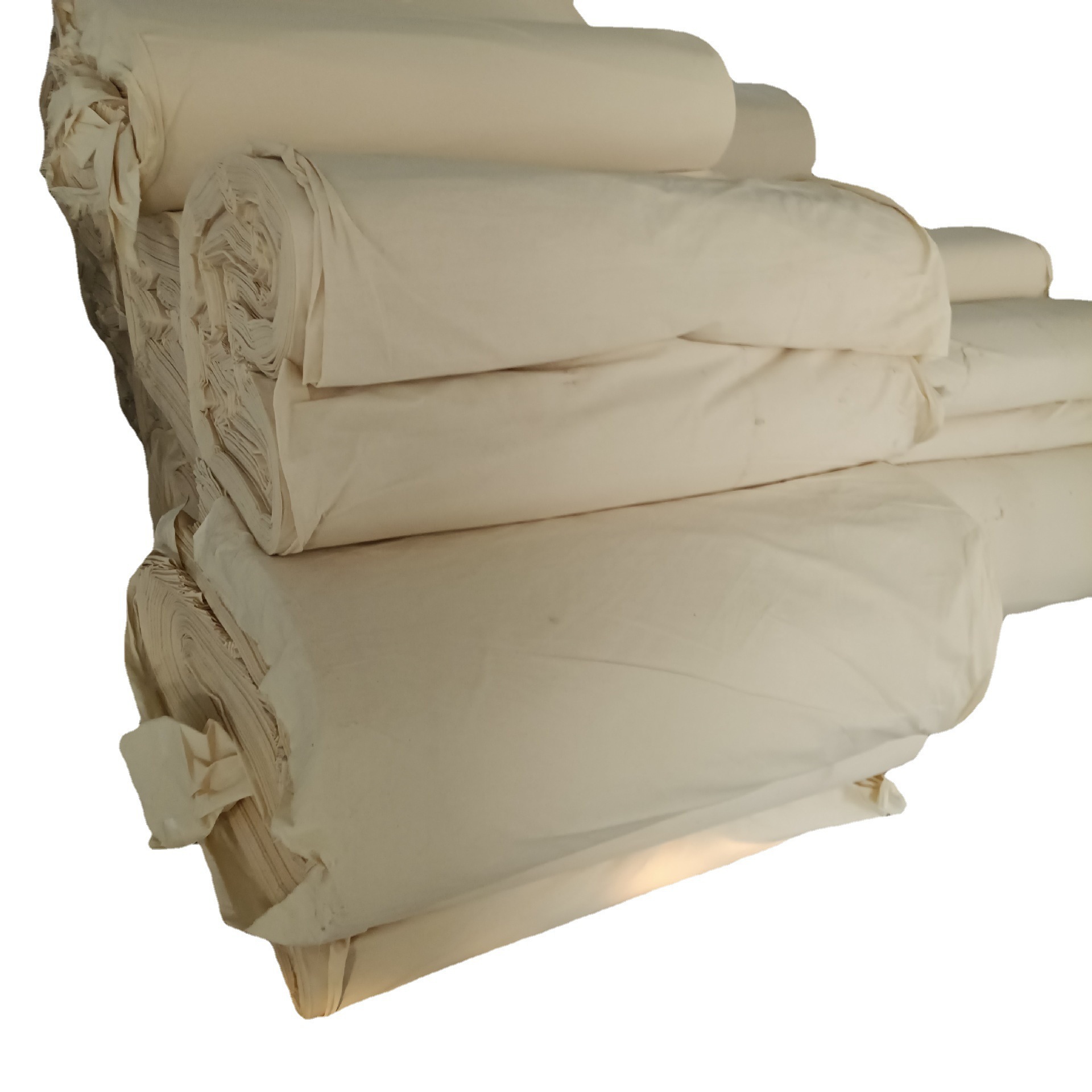 现货批发纯棉平布白布坯布白棉布立裁画布服装扎染布料涂鸦