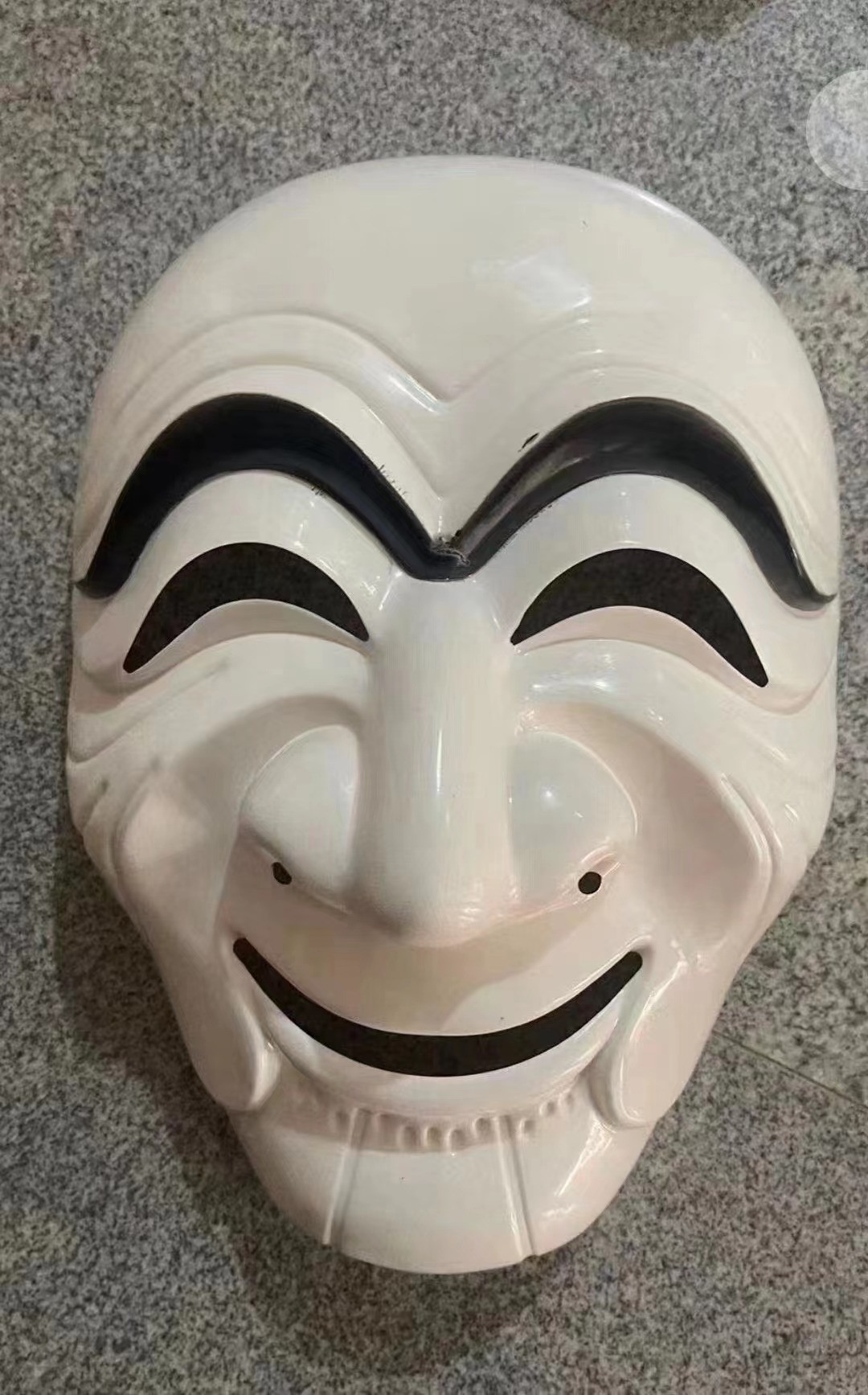 新款韩版万圣节面具 纸钞屋纸牌屋河回假面 演出面具电影面罩