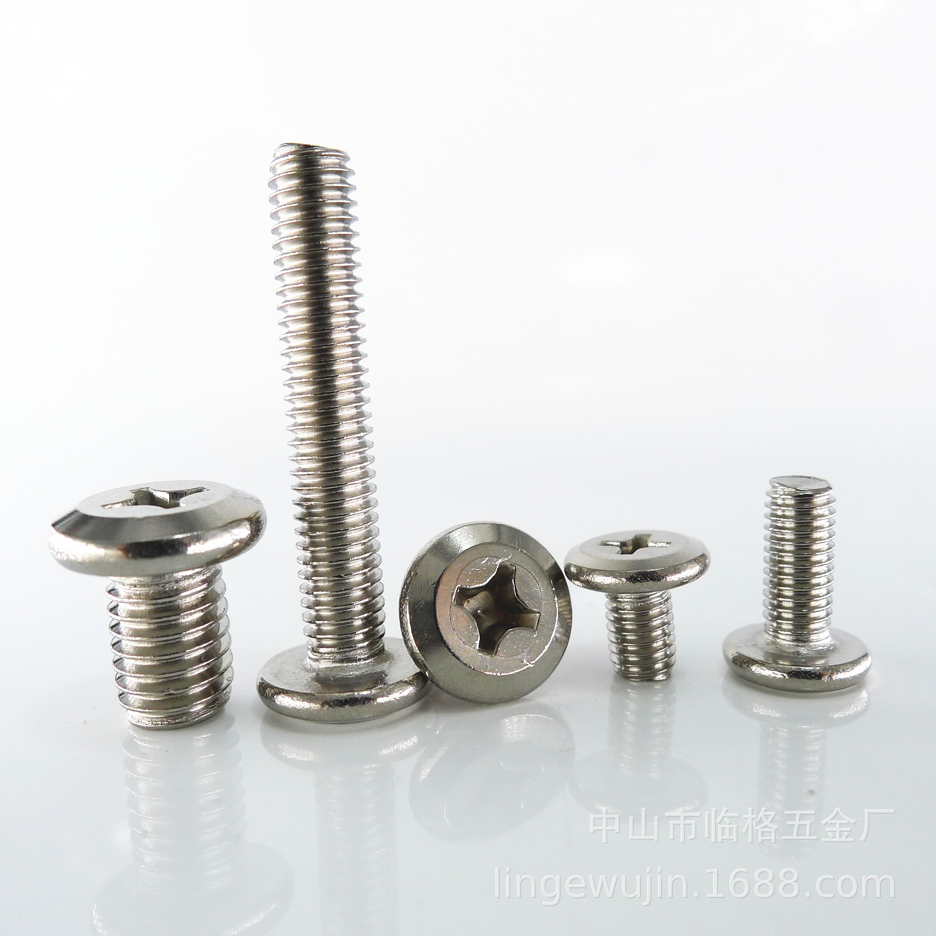 304不锈钢平头倒边十字螺丝家具螺丝五金螺栓m4/m5/m6//m8螺钉
