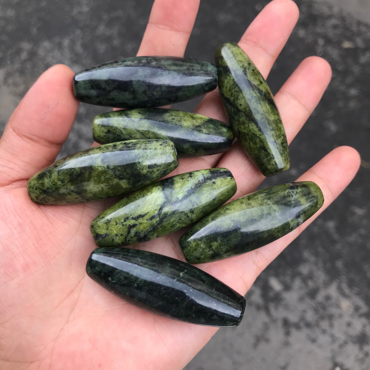 天然臧玉药王石天珠吊坠陨石带磁性药王石挂件吊坠项链直播批发