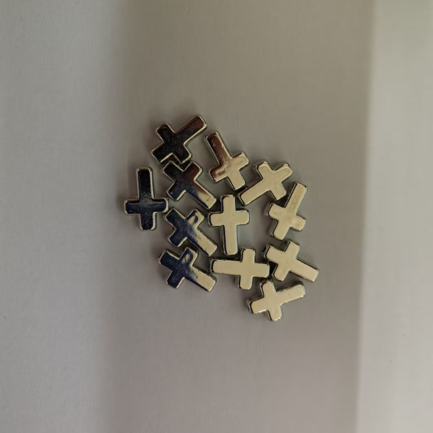 CCB电镀珠挂扣手工diy材料隔珠制作项链串珠散珠子饰品配件