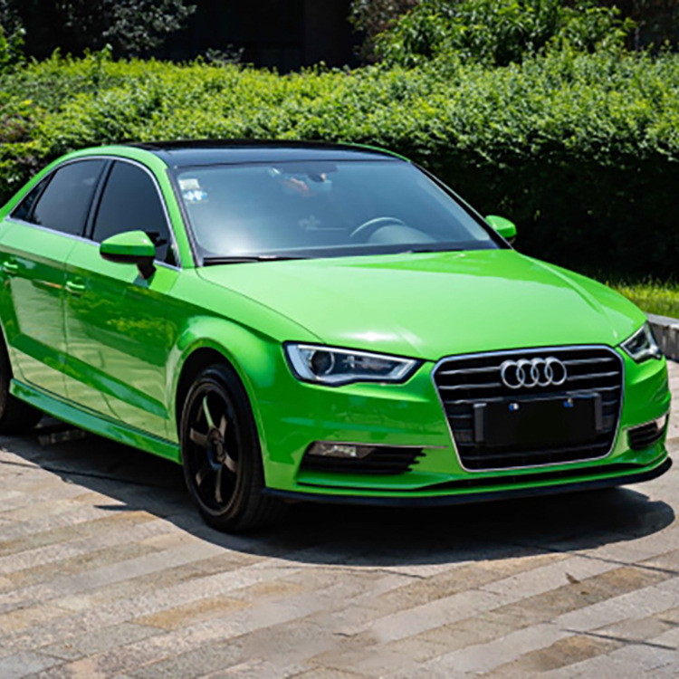 汽车改色膜哑光系列车膜苹果绿车身贴膜改装漆面保护膜亮光膜批发