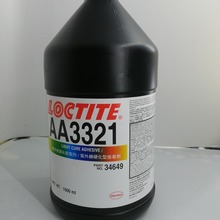 乐泰AA3321紫外线胶水 loctite3321粘接塑料金属玻璃医疗级UV胶1L