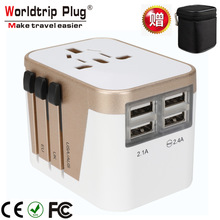 All in One Travel Adapter 4usb AU US UK EUpower adaptor Plug