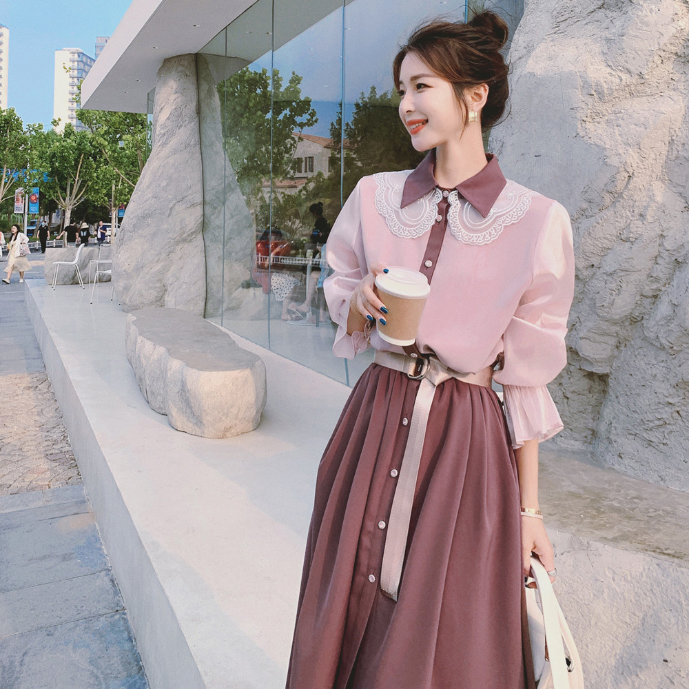 春装女装森女图片