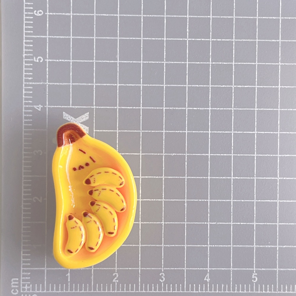 Refrigerator sticker Simulation Candy Toy Egg Banana Plate Cream Glue DIY Hair Accessories Hair Ring Pendant Phone Case Resin Accessories