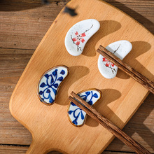 家用中式餐厅筷子架日式和风创意陶瓷筷子托搁筷子摆筷子筷架筷托