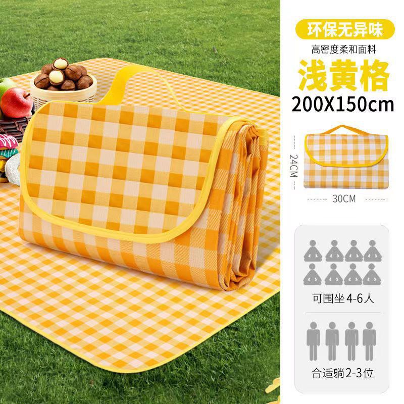 Picnic Mat Moisture Proof Pad Outdoor Picnic Mat Thickened Camping Moisture Proof Pad Grassland Mat Mattress Picnic Mat Wholesale