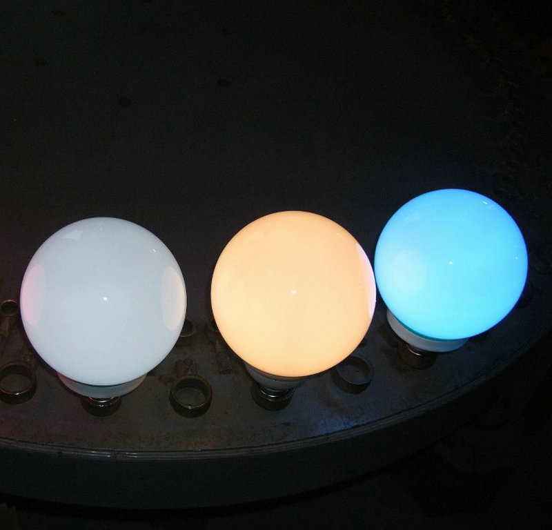 厂家批发 节能灯彩色灯泡 球泡手绘灯泡 节能应急装饰灯泡