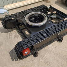佰源生产焊接结构件 设计定制挖机行车架 改装矿用底盘车架