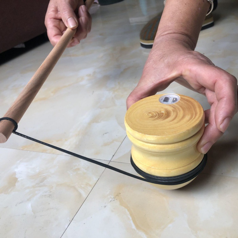 玩具陀螺抽儿童实木手工小学生健身成人大号木质户外鞭打木制亲子