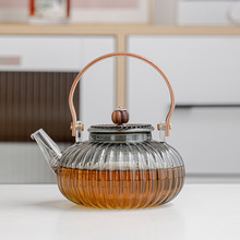 X6RO花草水果茶壶下午茶壶煮茶壶泡茶壶耐高温玻璃咖啡壶家用
