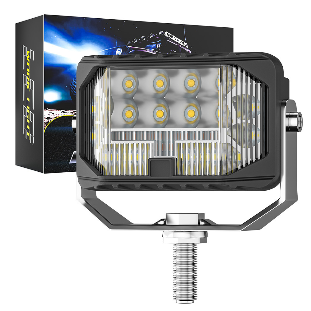工厂直销新品汽车led工作灯3寸三面发光日行信号灯驾驶灯越野车灯