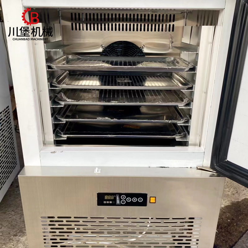 柏川商用液氮速冻柜-45蛋糕糕点隧道式速冻柜小型食品速冻机厂家