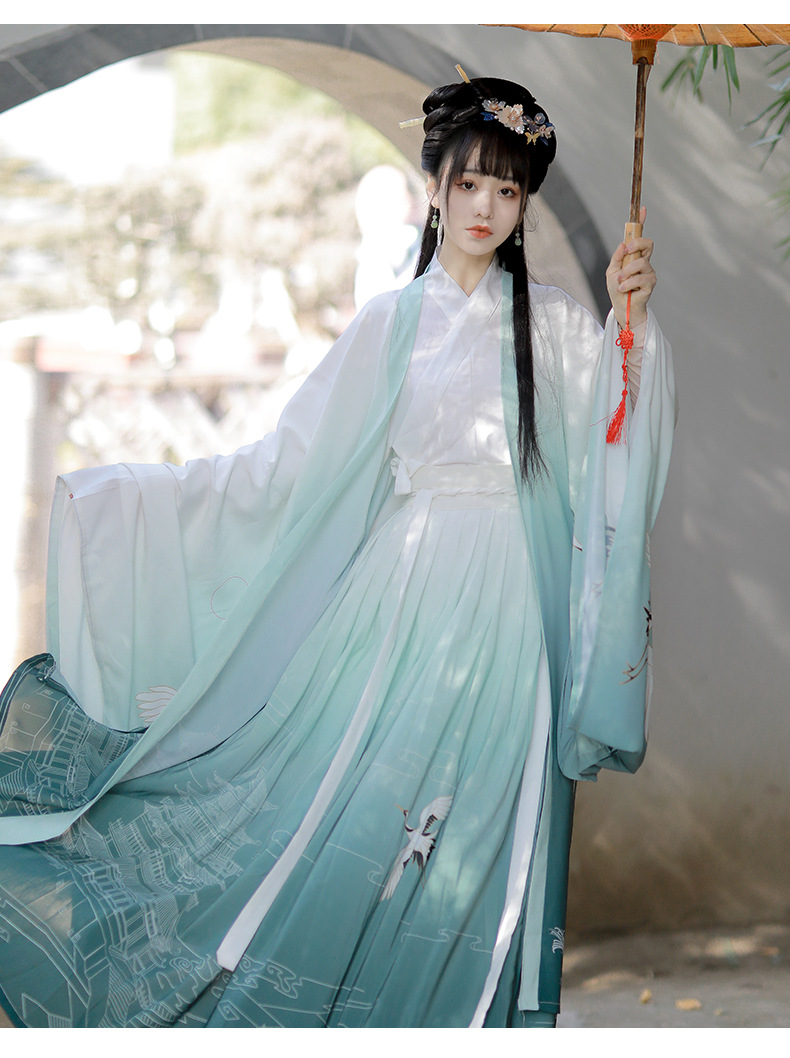 汉服女男情侣装中国风改良 民族风复古侠客古装风旅游游玩拍照潮