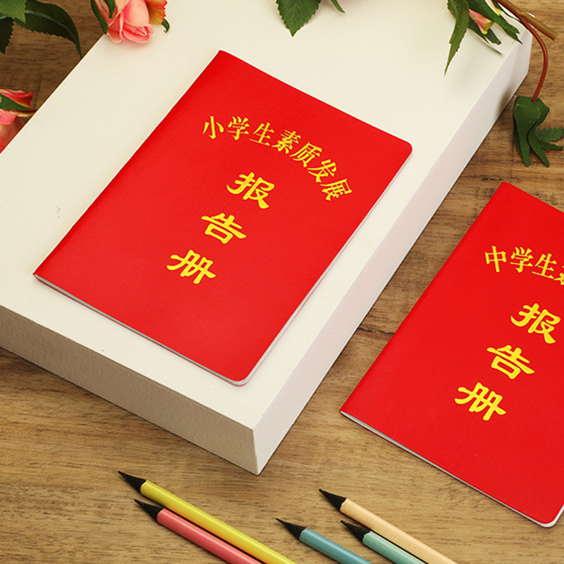 12k中小学生综合素质评价手册报告册成绩教育单幼儿学生证书logo