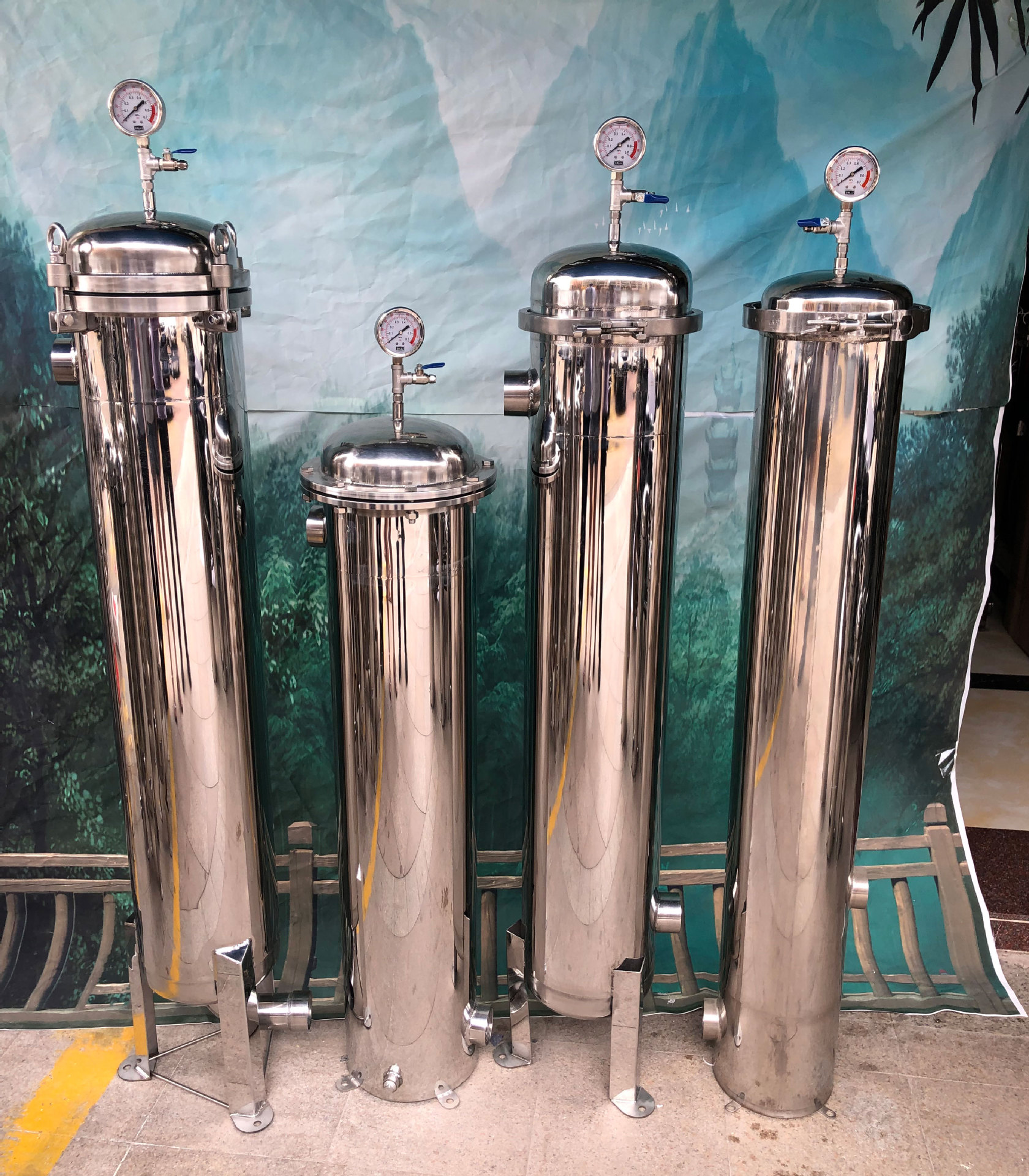 304不锈钢袋式过滤器液体柴油自来水过滤器化工过滤器污水处理器