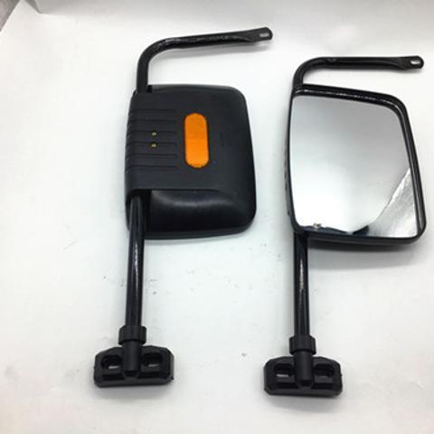 全封闭电动三轮车后视镜三轮车反光镜大视野珠峰三轮摩托车倒车镜