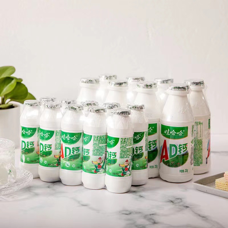 娃哈哈ad钙奶100g220g乳酸菌饮料整箱批发儿童哇哈哈早餐牛奶