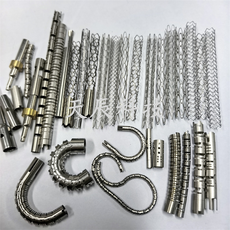 304316不锈钢套空心无缝精密毛细蛇骨管折弯针医疗用激光切割加工