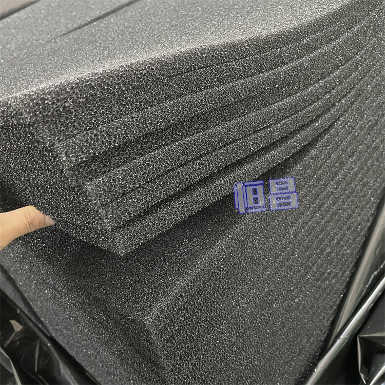 聚氨酯海绵 工业填充机柜密封风口防尘空气过滤网黑色初效过滤棉