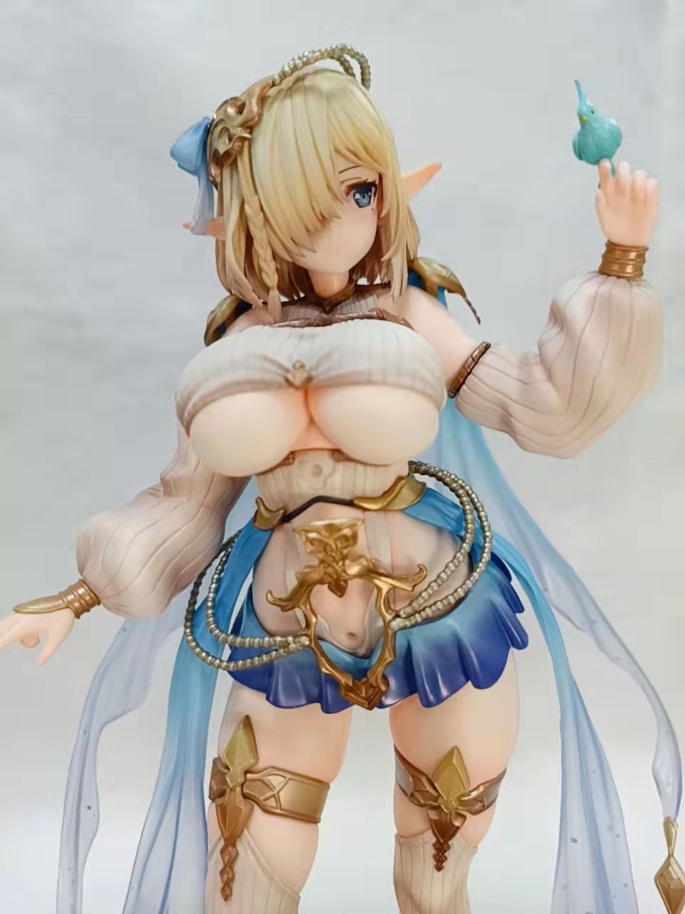 优质版逼真有挂画vertex 精灵村 第五村人 库库露 1/6 美少女手办