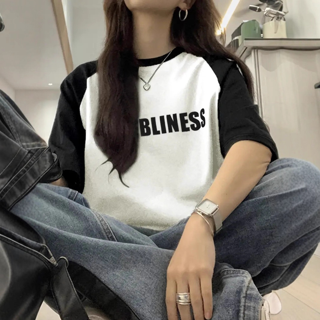 2025夏季新款女T桖21支棉质时尚慵懒宽松卡通印花短袖T恤女