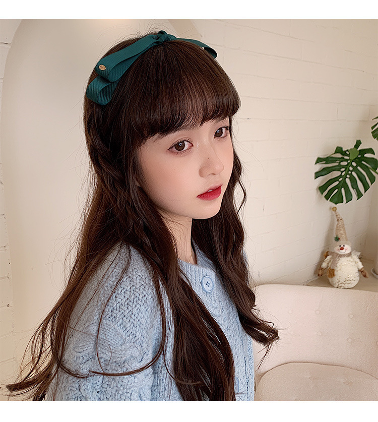 jennie同款小香风蝴蝶结发箍韩国少女甜美头饰网红简约外出头饰