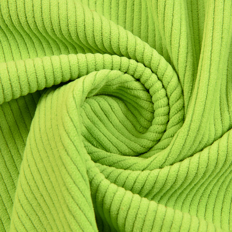 新款仿棉加厚全涤8条灯芯绒 裤子女装玩具抱枕沙发箱包面料