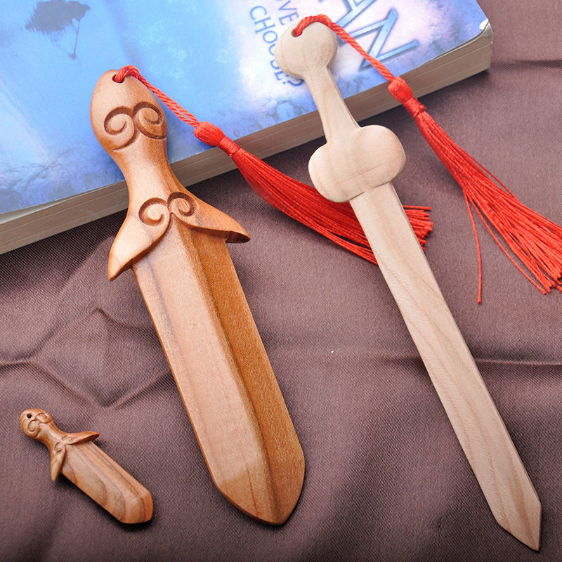 桃木剑小桃木剑小挂件随身原木跨境一件批发速卖通独立站热代货