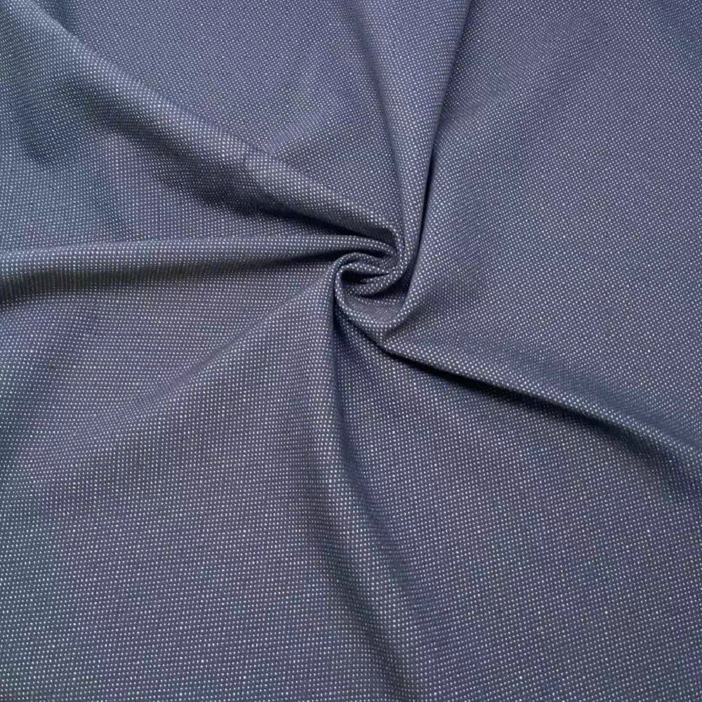 针织粘涤锦弹力小圆点双面布时装面料连衣裙裤料外套夹克套装dty