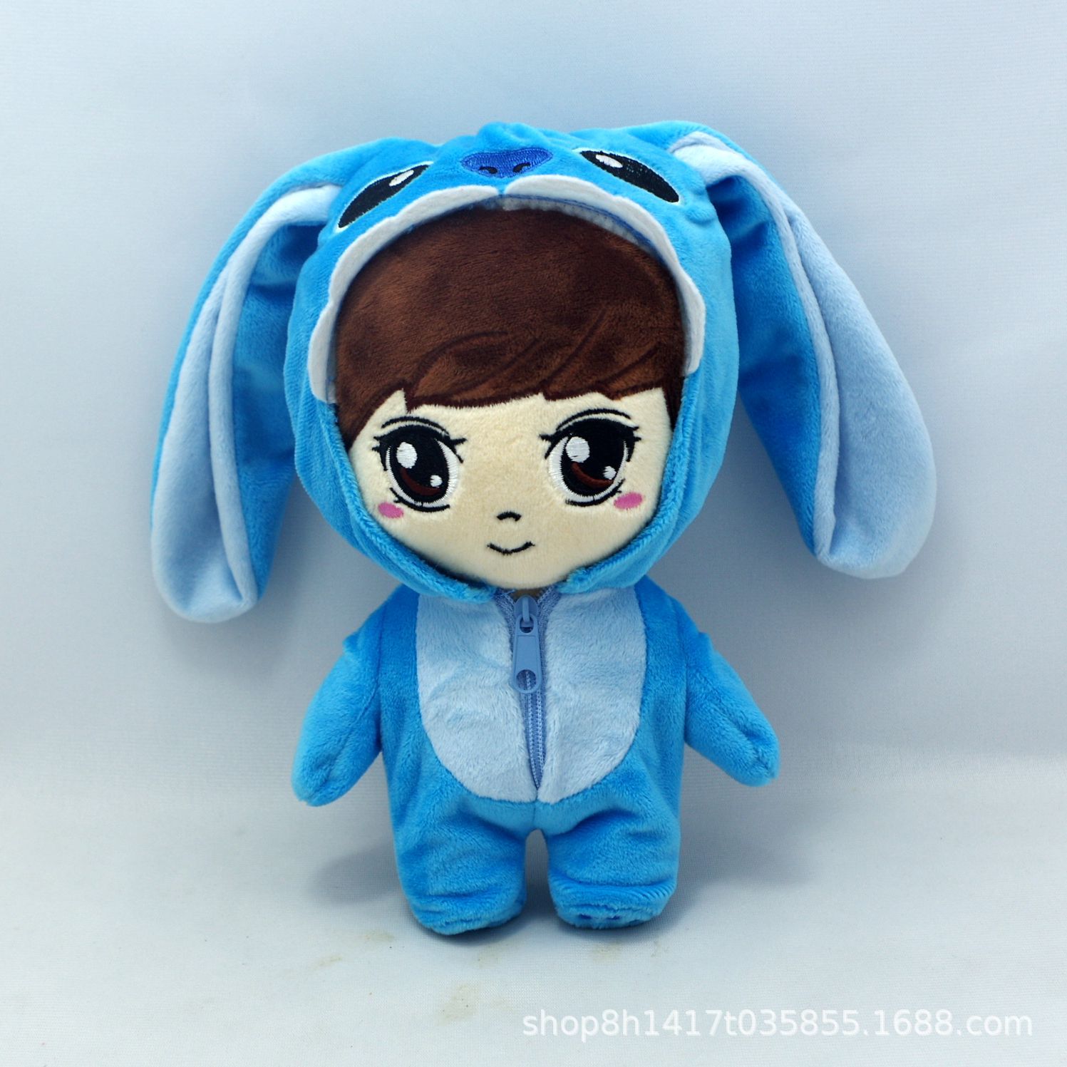 明星公仔可脱换装娃衣10cm 20cm毛绒礼品玩具 人型玩偶棉花娃娃