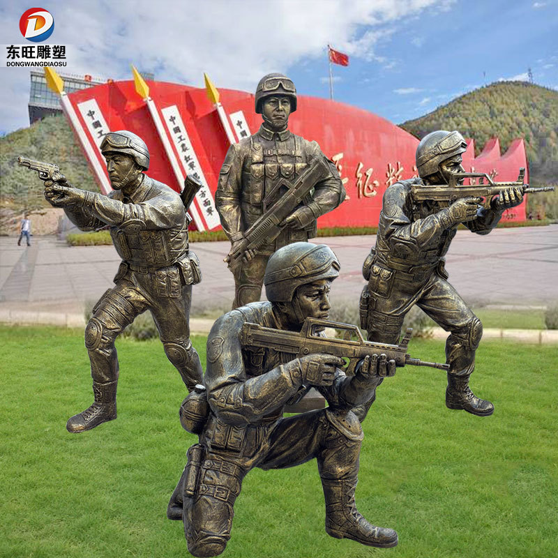 玻璃钢纪念雕塑