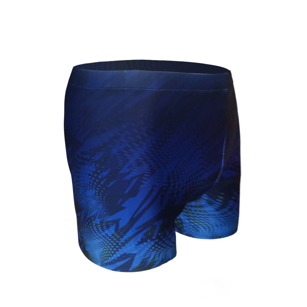 Adult Men's Swimming Trunks Fashionable Printed Boxers plus-Sized plus Size Quick-Drying Swimming Equipment Hot Spring Swimming Trunks