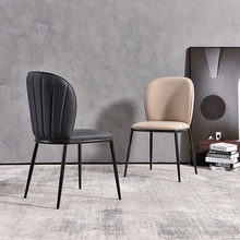 餐椅轻奢高级感舒适家用现代简约椅子靠背小户型网红极简餐厅凳子