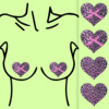 Kaya Pink Leopard Sticker disposable Chest paste autohesion Emptied Breast sexy ventilation papilla Sticker Kaya Pink Leopard Sticker disposable Chest paste autohesion Emptied Breast sexy ventilation papilla Sticker