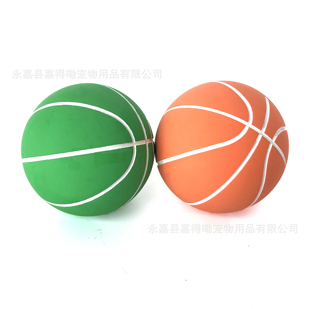 定制色号logo图案6cm橡胶高弹力迷你小号空心篮球摆件儿童玩具