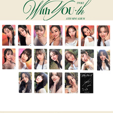 TWICE 组合周边随机小卡 With YOU-th小卡 Photocards ONCE