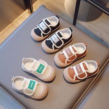韩版儿童帆布鞋春季新款女童鞋子软底男童布鞋宝宝幼儿园室内鞋潮